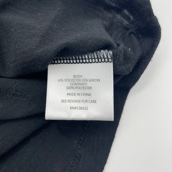 MODLCOTH Womens Jack-O-Lantern Shirt Size S Raglan 3/4 Sleeve Keyhole Halloween - Picture 5 of 9